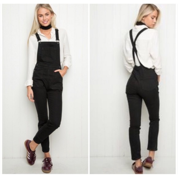 Brandy Melville Pants - Brandy melville open back adjustable Uma overalls